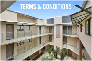 Eden by the Bay Apartments Terms & Conditions